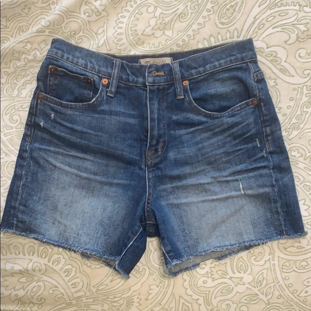 Madewell Blue Jean Shorts
